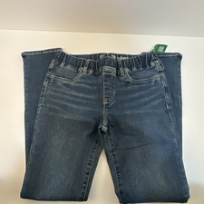 Gap Kids Girls Size 16 Blue Denim Pull-On Jegging Jeans Elastic Waist Slim