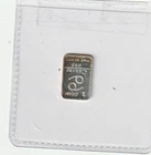 Vintage .999 FINE SILVER Mini Bar "Cancer Zodiac June 21 to July 22" 1 Gram