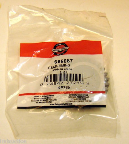 Briggs & Stratton Timing Gear 695087 555574 OEM NEW - 第 1/2 張圖片