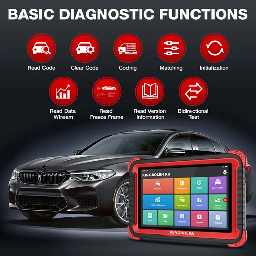 KINGBOLEN K8 Elite Keey Programmier KFZ Diagnosegerät OBD2 Diagnose Scanner IMMO - Bild 4 von 17