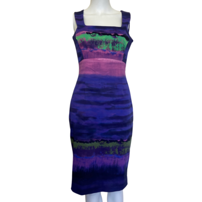karen millen bodycon dress Karen Millen Orange Ruffle Sleeve Bodycon Dress!  TheClothingRental