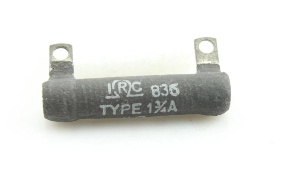 Neu Menge 1 NOS IRC 3 Ohm 10 Watt Drahtwiderstand Typ 1XA Vintage USA - Bild 1 von 4