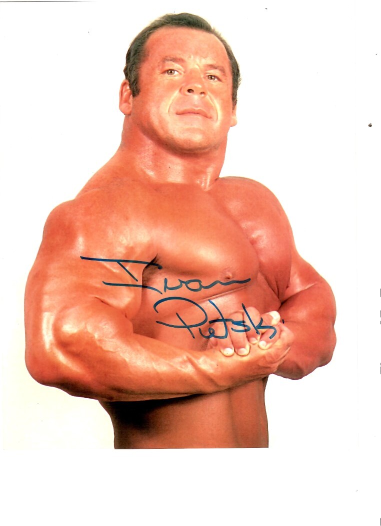 Ivan Putski Signed Autographed 8X10 Photo Pro Wrestler WWF W