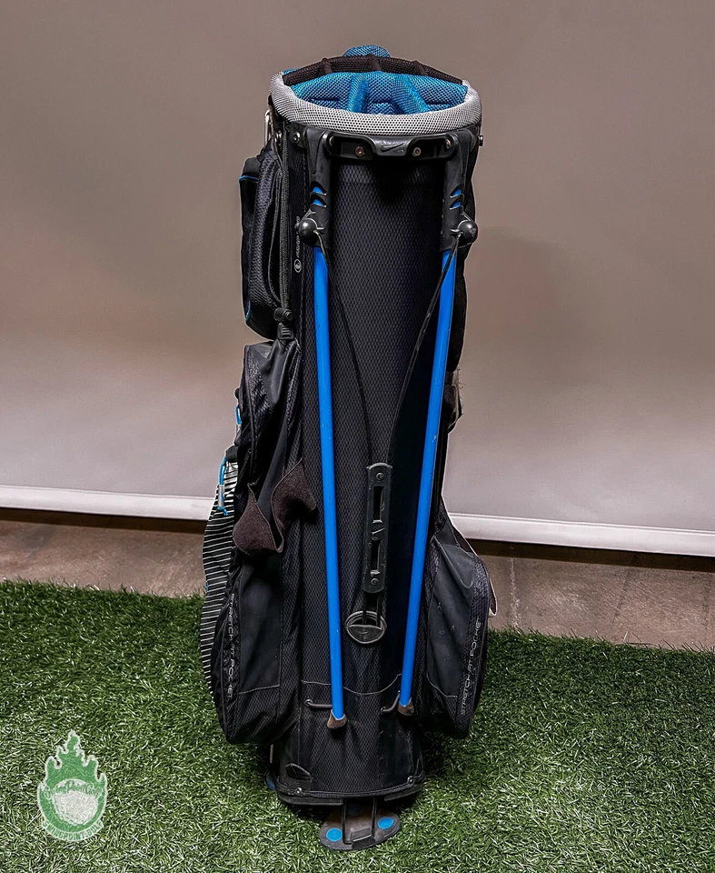 Bolsa de golf Nike Golf Performance híbrida 14 vías carro/soporte azul/blanco/negro Foto 3 de 4