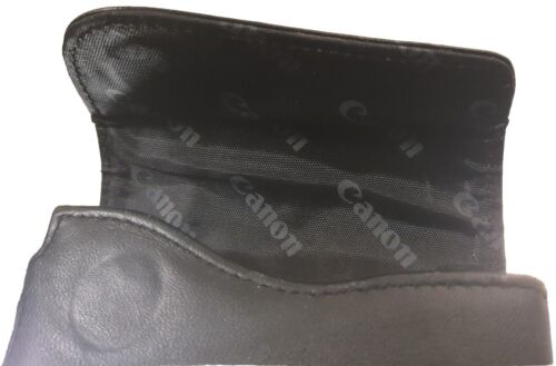 GENUINE CANON MAGNETIC LEATHER SOFT CASE FOR POWERSHOT DIGITAL CAMERA GUC - Picture 4 of 4