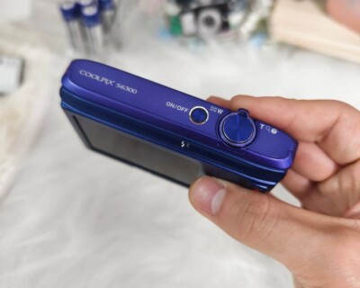 Nikon COOLPIX S6300 16.0MP Digital Camera - Blue for sale online