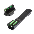 HIVIZ Henry Rifles Fiber Optic Sight Set W/Interchangeable LitePipes-HHVS500