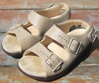 SAS RELAXED SANDALS  size 4 5 M TRIPAD COMFORT Natural 