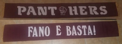 Écharpe Ultras Fano Vintage - Années 80 - Accessoire Supporter - Occasion
