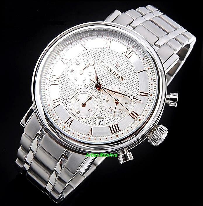 Thomas Earnshaw Men's Beaufort Collection Chronograph Luxury Watch