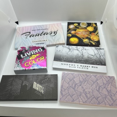 Eyeshadow Palette Lot Of 6 Hank&Henry, Zoeva, Dito, Ciate London, Morphe X