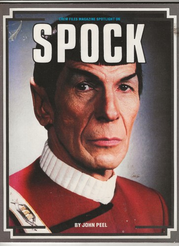 Lot 3 Crew Line Magazines Star Trek Files Time Travel Spock Kirk by John Peel - Picture 2 of 6
