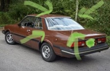 1980-82 Mazda 626 Coupe Genuine Oem Rear Windshield Trim Complete Set 1980-82 Mazda 626 Coupe Genuine Oem Rear Windshield Trim Complete Set