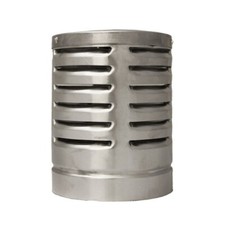 Gas Liner Terminal High-Quality Steel Fitting for Gas Flue Systems 4" (100mm)