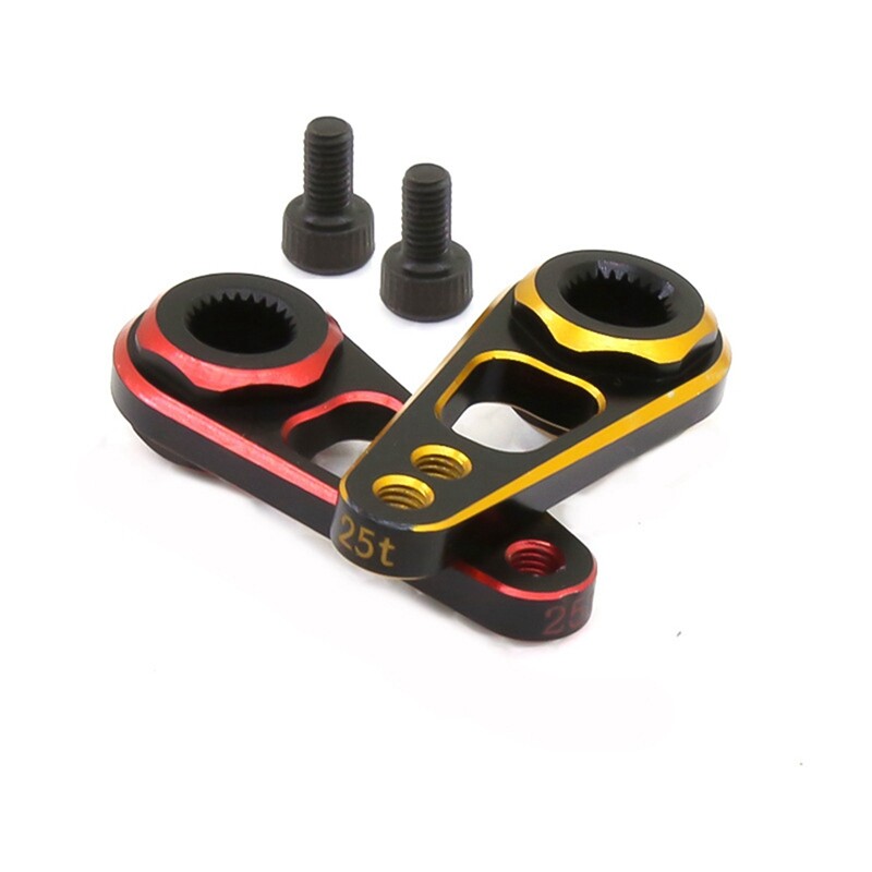 Diymore Metall-Servoarme 25T – 6 Stück, Aus CNC-Aluminium, Für RC-Servos