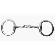 Korsteel Stainless Steel French Link Eggbutt Snaffle Bit