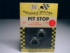 1/32 K&B #413 narrow front slot car 7/8" slicks NEW OLD STOCK MIP ONE PAIR OS*