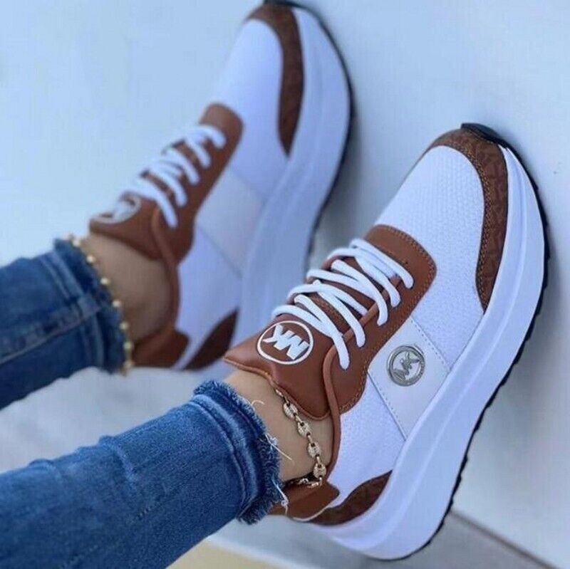 Sneakers da donna tempo libero sneaker cuscino d'aria scarpe sportive arcobaleno scarpe da corsa *-