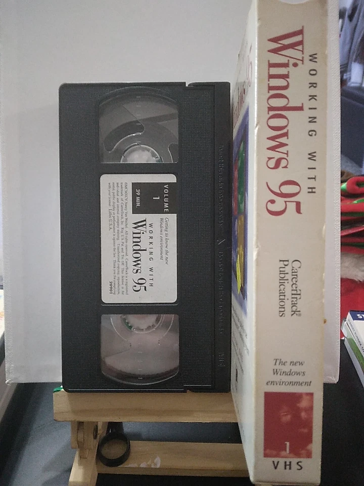 Working With Windows 95 Volume One (VHS, 1995) - Image 3 of 3