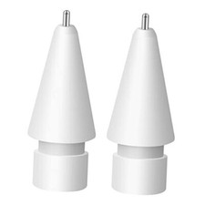 Upgraded Replacement Tip for Apple Pencil 1st/2nd Gen/USB-C Logitech White