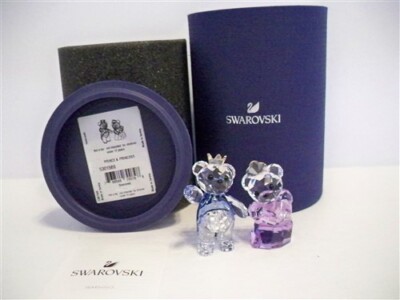 SWAROVSKI - スワロフスキー SWAROVSKI クリスベア  Kris Bear Prince &amp; Princess 2020年廃盤品 オブジェ 置物 5301569【中古】 SWAROVSKI スワロフスキー Swarovski クリスベア 『Kris Bear