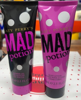 Katy Perry Mad Potion By Coty Shower Gel & Body Lotion 75ml each,Lot of 2