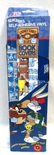 Looney Tunes Blues Book Covers Removable Self-Adhesive Vinyl Vintage 1997