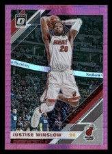 2019 Donruss Optic #21 Justise Winslow PINK HYPER Miami Heat
