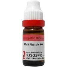 Dr Reckeweg Germany Homeopathic Medicine Kali Phos 30 CH 11ml Free Shipping