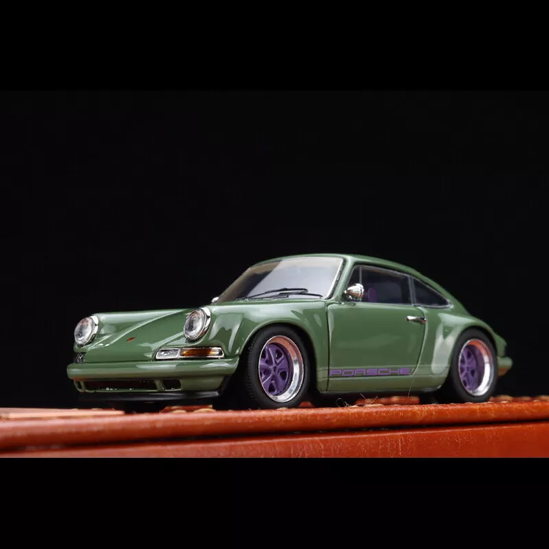 Timothy & Pierre T&P 1/64 Singer Porsche 911 (964) Green – J