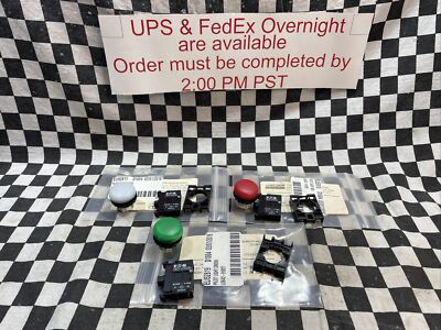 EATON M22-LED230-W, M22-LED230-G, M22-LED230-R, PILOT LIGHT, LOT OF 3, #1624T21