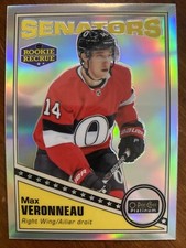 19-20 UD O-Pee-Chee Platinum Rookie Rainbow Retro R-76 Max Veronneau