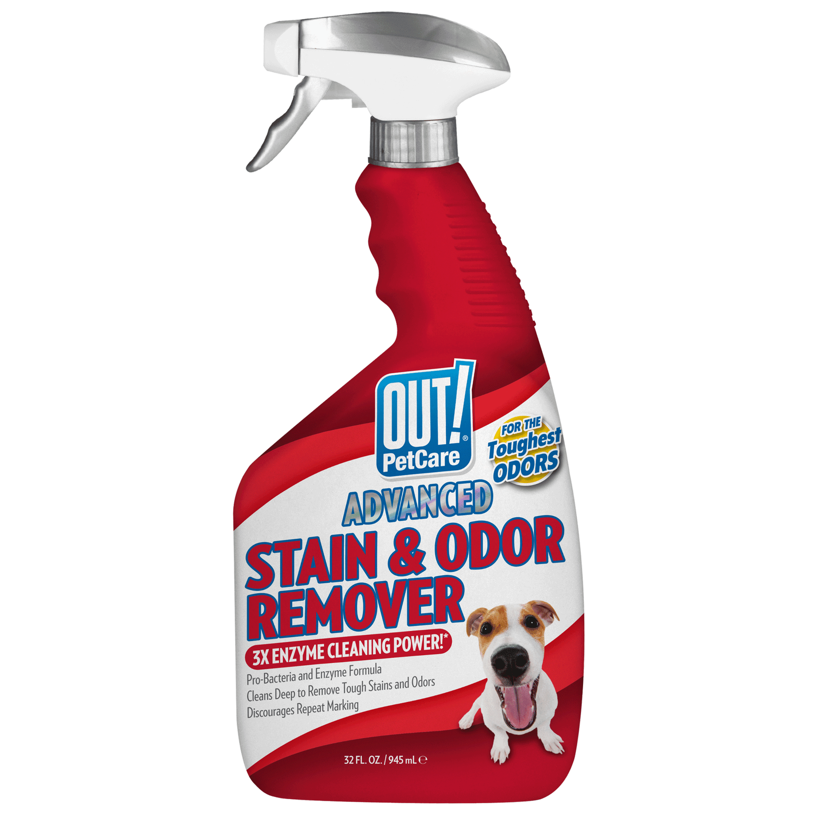 Pro-Bacteria Enzyme Odor Remover Deep Cleaning Multi-Surface Pet Stains 32oz New