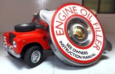 Triumph MG Engine Oil Filler Cap Stainless Midget Spitfire Vitesse GT6 GCZ1400