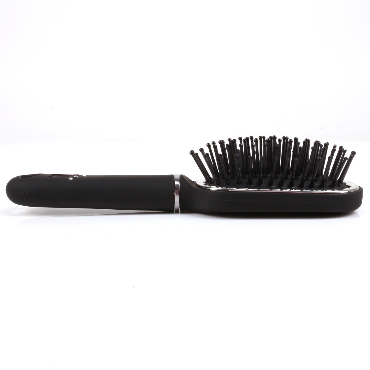MINI PADDLE DIAMANTE HAIRBRUSH Small Pocket Size Handbag Travel Brush