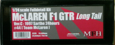 Model Factory Hiro 1/24 McLaren F1 GTR Long tail Ver.C 1997 Model Factory Hiro 1/24 McLaren F1 GTR Long tail Ver.C 1997