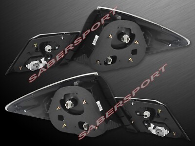 Sell 06-11 Honda Civic 4Dr Sedan Chrome Clear Rear Tail Brake Lights In - Foto 8