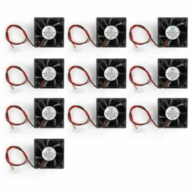 10x DC Brushless Cooler Ventilator Gehäuselüft 24V 5020s 50x50x20mm 2 Pin Dra