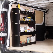 Renault Trafic L1 (SWB) 2015+ Passenger Side HEXABOARD Van Racking Shelving