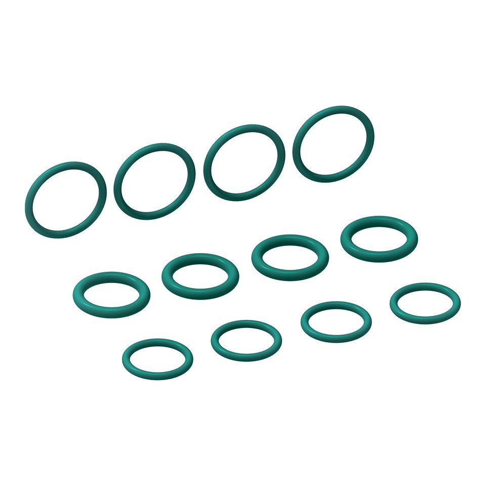 12x Pushrod Tube Seal O-Rings Kit For Harley Road King FLHR FLHRC ...