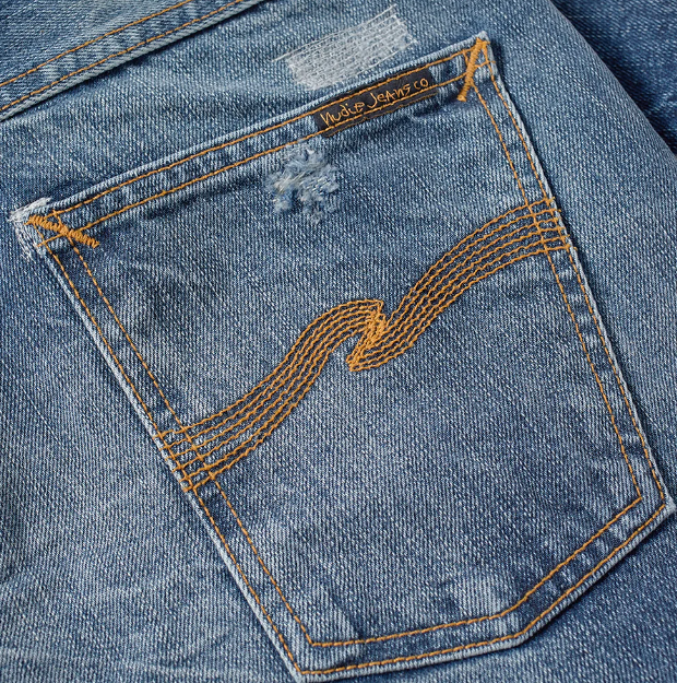 NUDIE JEANS MAN GRIM TIM DAVID REPLICA 13.5 oz 112375 Size W28/L32