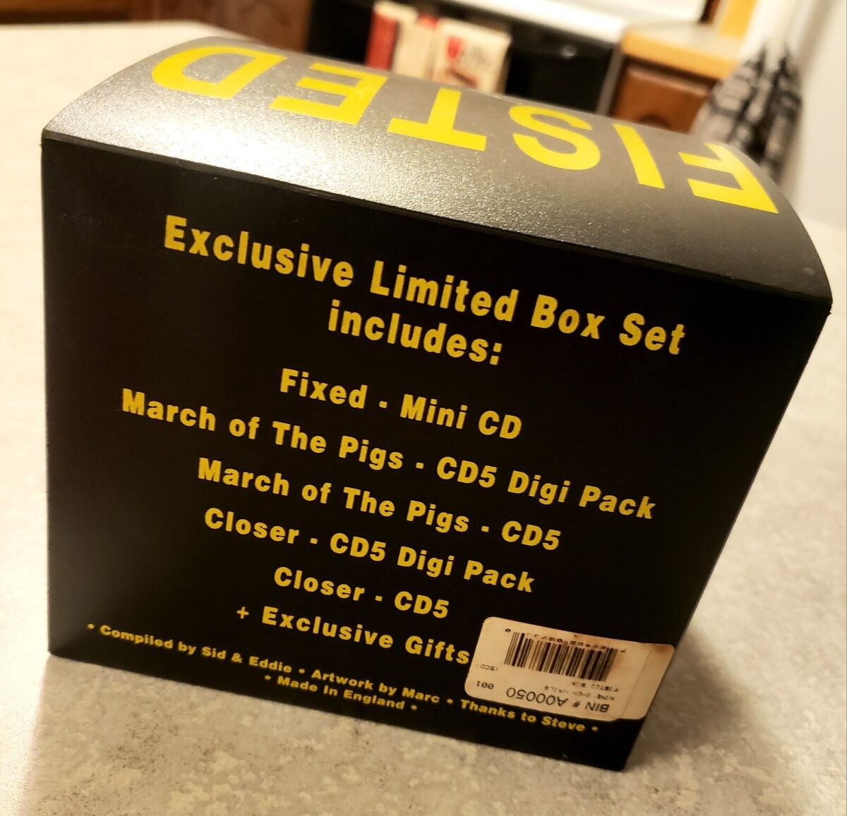 Nine Inch Nails - Fisted (13 disc set) RARE import CD | eBay Nine Inch Nails - Fisted (13 disc set) RARE import CD | eBay