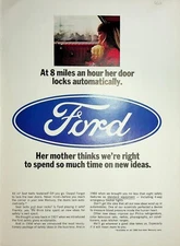 Original 1966 Ford AD: Ford, 1966 four-door Mercury cars.