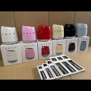 Smeg NEW 7-Piece couteau ensemble de blocs en acier inoxydable multicolore [Expédition rapide DHL]