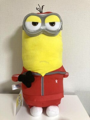 RARE Minions 18in Mega BIG Plush doll Kevin Traning ver. Exclusive
