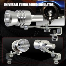 Xl-size Fake Turbo Sound Exhaust Blow Off Valve Simulator Whistler Universal