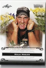 HULK HOGAN /  2012 LEAF "EXCLUSIVE" COLLECTORS HOF CARD -  LEGEND
