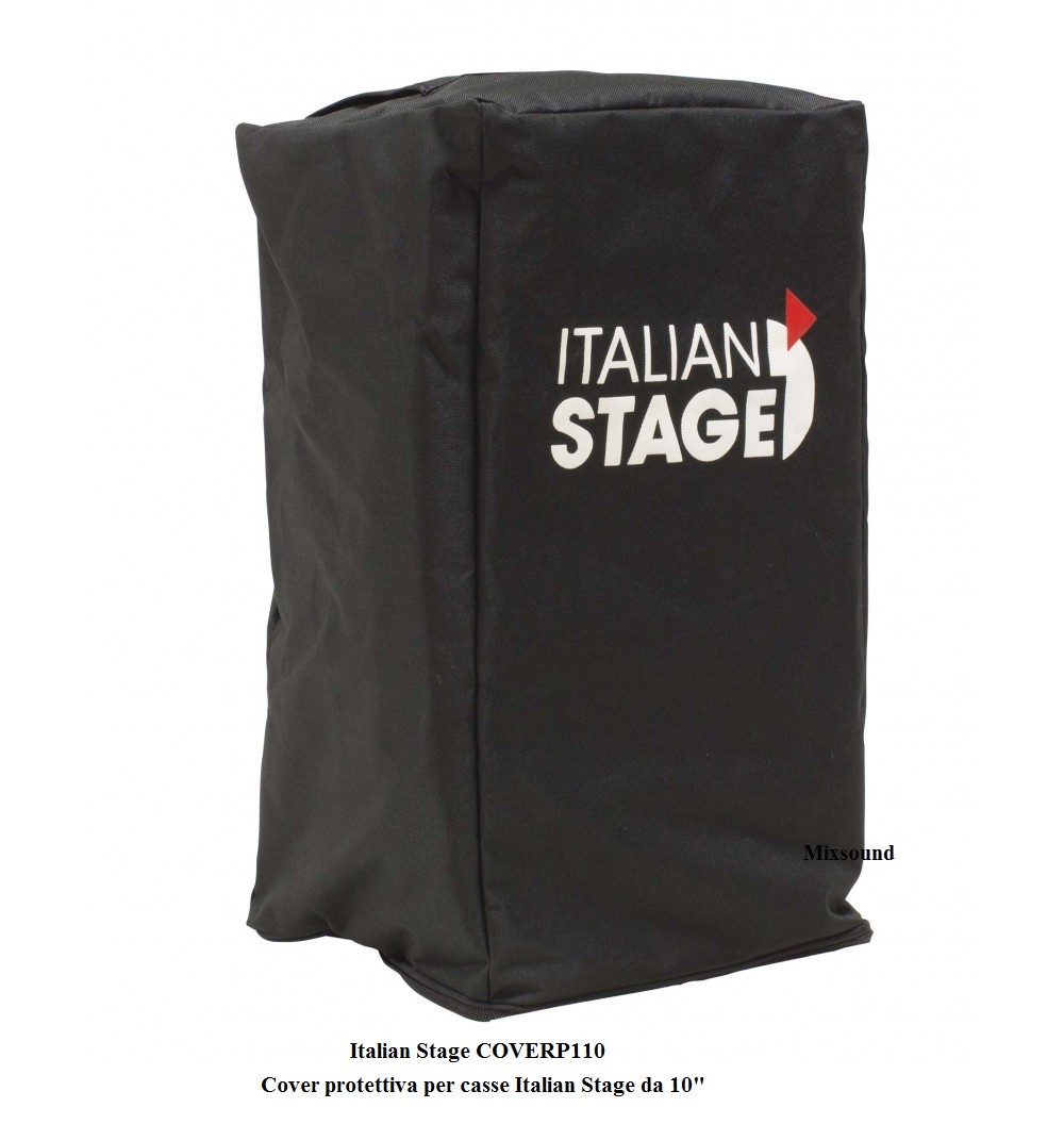 COVER P110 misure 46x27x22cm copertura protettiva per casse 10" Italian Stage
