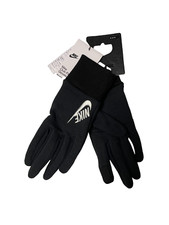 Nike Gloves Womens Medium Club Fleece Touchscreen Compatible Black