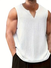 Men Gym Muscle Bodybuilding Sleeveless Shirt Tank Top Singlet Fitness Sport Vest